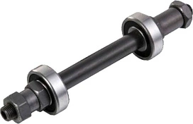 Ось задняя 145мм под эксц.  с промподш.