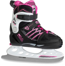 Коньки раздвижные FILA X-One Ice G Black-White-Magenta